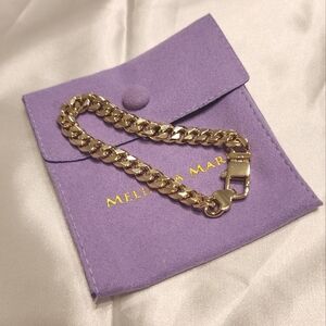 Melinda Maria "Julian" Cuban Chain Bracelet [NWT]